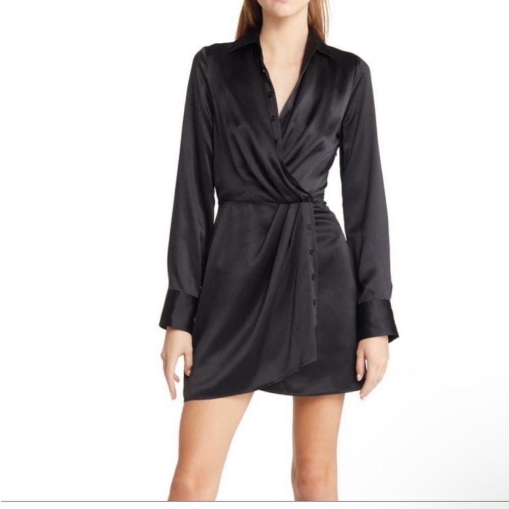 Reformation Alaine 100% Silk Dress
